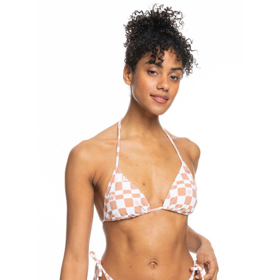 Roxy Γυναικείο μαγιό Check It Tiki Tri Bikini Top